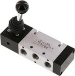 5/2 G1/4 Handbediend Ventiel -0.95-10bar/-13.2-140psi, Verzenden, Nieuw