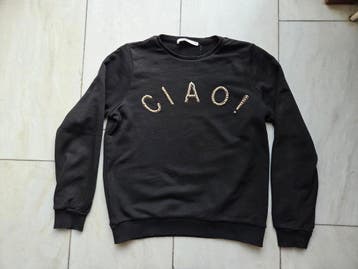 leuke zwarte sweater trui van STEPS maat M, Kleding | Dames, Maat 38/40 (M), Zwart, Ophalen of Verzenden, Zo goed als nieuw