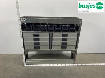 Aluca bedrijfswageninrichting 1250x320x1150mm (3182), Ophalen of Verzenden