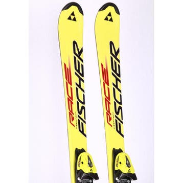 140 kinder skis FISCHER RACE RC4 + Fischer FJ 4, Verzenden, Gebruikt, Fischer