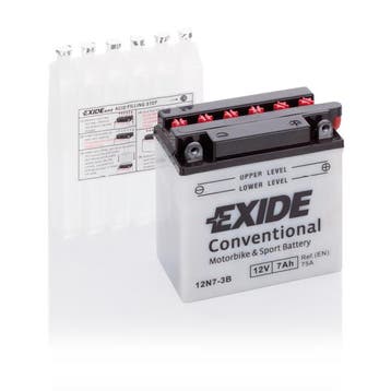 Exide Conventional 12V accu | 12N7-3B | 12V 7Ah, Ophalen of Verzenden, Nieuw