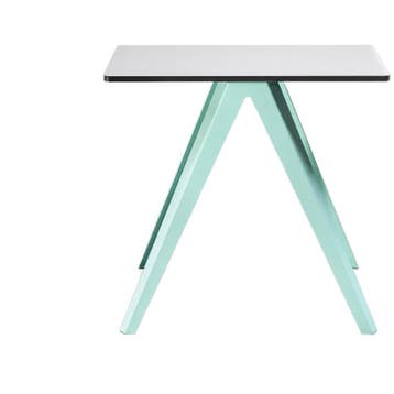 Serax Tafel Sanba Groen Wit Zwart - Eettafel - Nieuw in, 50 tot 100 cm, Klassiek, Nieuw, Metaal