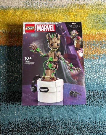 Lego Set - 76297 - Marvel - Dancing Groot - The Infinity, Nieuw
