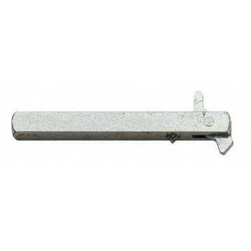Wisselstift 8x80 mm - voor deurklink binnendeur - Intersteel, Ophalen of Verzenden, Nieuw, Overige materialen, Klink of Kruk