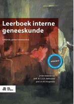 Leerboek interne geneeskunde 9789036818407, Boeken, Verzenden, Zo goed als nieuw