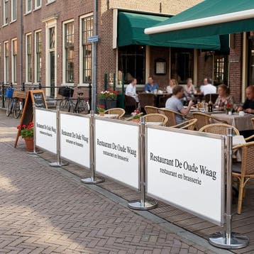 Afzetpaaltjes Terras afscheiding, Ophalen of Verzenden, Nieuw, Overige typen, Overige