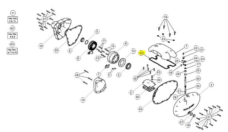 Royal Enfield CYLINDER HEAD COVER GASKET - 575247D Interc..., Motoren, Onderdelen | Merk-onafhankelijk, Nieuw, Verzenden