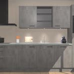 Beton antraciet keuken Reykjavik 21643, Verzenden, Nieuw