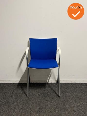 Set van 6 - Ahrend 463 - Gekleurde nieuwe stoffering - Grijs, Zakelijke goederen, Vergader- of Presentatieruimte, Ophalen of Verzenden
