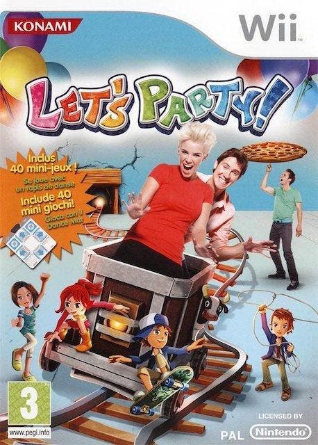 Lets Party! (Wii Games), Spelcomputers en Games, Games | Nintendo Wii, Zo goed als nieuw, Ophalen of Verzenden