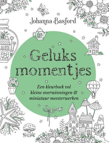Geluksmomentjes | Johanna Basford | Nieuw, Ophalen of Verzenden, Nieuw, Johanna Basford