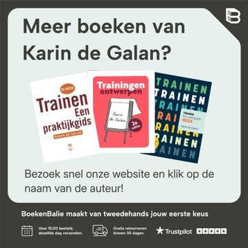 Trainen 9789043034005 Karin de Galan, Boeken, Verzenden, Zo goed als nieuw, Karin de Galan