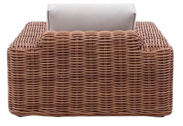 Meera - Lounge Tuinstoel - Wicker - The Outsider, Verzenden, Nieuw