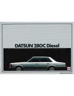 1981 DATSUN 280C DIESEL BROCHURE NEDERLANDS, Nieuw, Author