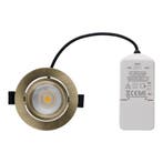 LED Inbouwspot Varda Slim-Fit 4W/6W Brons | Dimbaar | IP6..., Huis en Inrichting, Ophalen of Verzenden, Nieuw