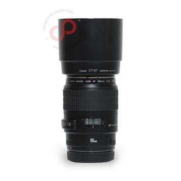 Canon 100mm 2.8 USM Macro EF nr. 3498, Ophalen of Verzenden, Zo goed als nieuw, Macrolens