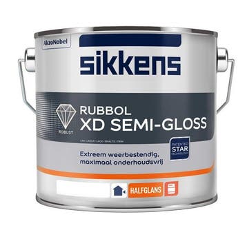 Sikkens Rubbol XD Semi Gloss - 1 Liter - alleen lichte kl..., Overige kleuren, Nieuw, Ophalen of Verzenden, Lak