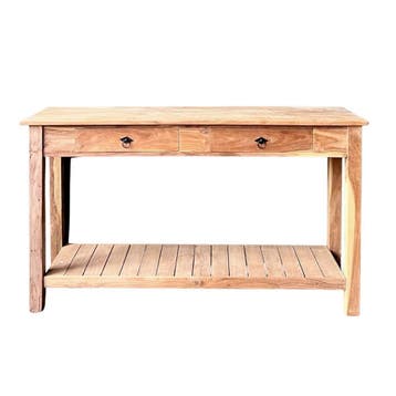 Landelijke sidetable -  140 cmSidetables, Huis en Inrichting, Tafels | Sidetables, Ophalen of Verzenden, Nieuw