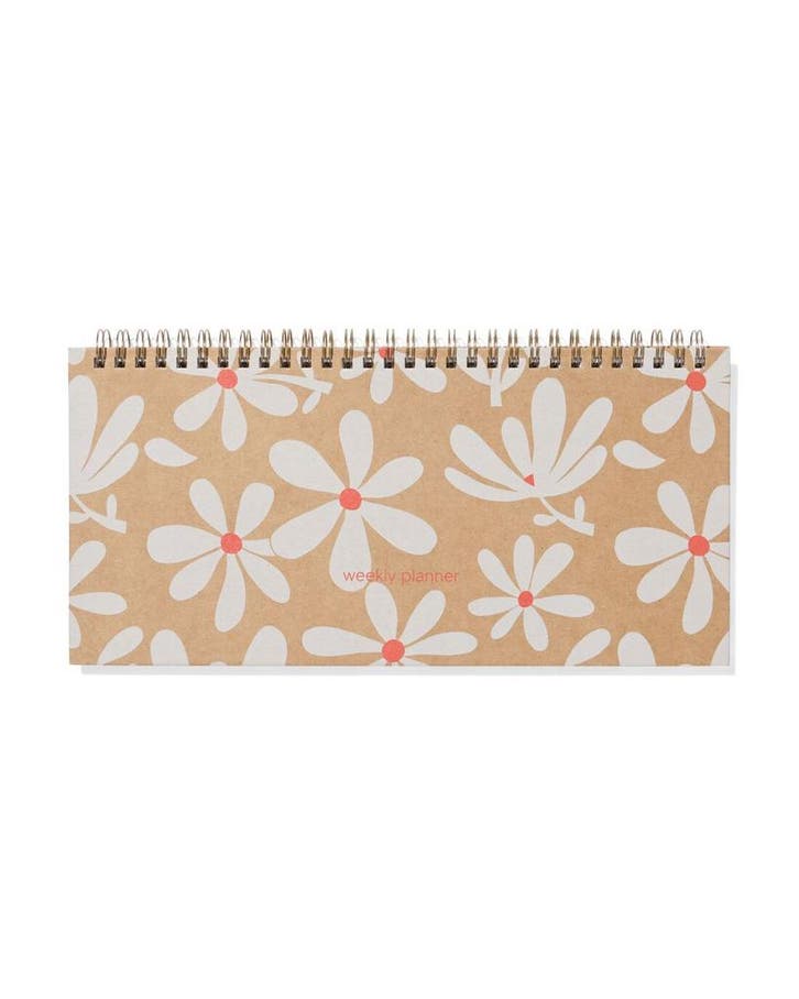 HEMA Weekplanner spiraal van €3.99 voor €2 sale, Diversen, Agenda's, Nieuw, Verzenden