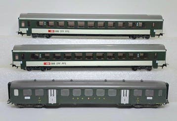 Märklin H0 - 4124/43370 - Modeltrein personenwagen (3) -, Nieuw