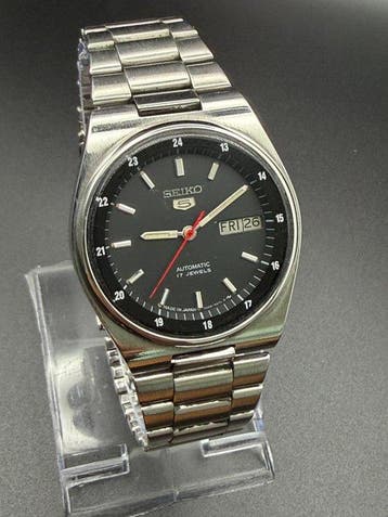 Seiko - Seiko 5 Automatic Day-Date - Zonder minimumprijs -