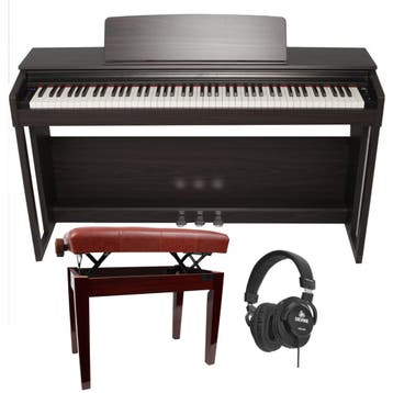 Fazley DP-320-DB Piano starterset Deluxe, Muziek en Instrumenten, Verzenden, Nieuw