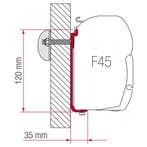 Fiamma Adapter AS 450 F45, Caravans en Kamperen, Ophalen of Verzenden, Nieuw, Fiamma
