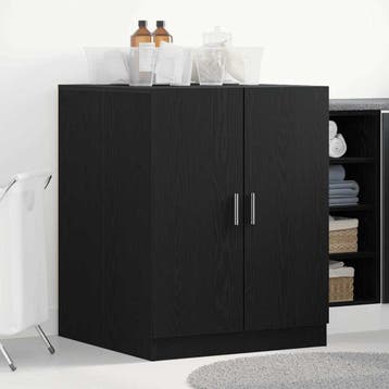 Wasmachine Ombouw Zwart | Laatste Stuk! | 35% Korting, Huis en Inrichting, Kasten | Overige, Ophalen of Verzenden, Zo goed als nieuw