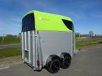 Bucker Careliner Alu zadelkamer panorama raam + alu velgen, Ophalen, Nieuw, Aluminium, 2-paards trailer
