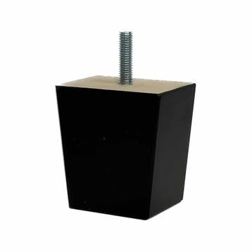 Zwart kastpootje bankstelpootje 68x63mm met M8 stokschroef, Huis en Inrichting, Kasten | Overige, Ophalen of Verzenden, Nieuw