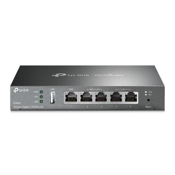 TP-Link Omada ER605 - VPN router - Multi-WAN - Gigabit, Computers en Software, Netwerk switches, Nieuw, Ophalen of Verzenden