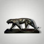 Max Le Verrier - sculptuur, Baghera - 63 cm - Marmer,
