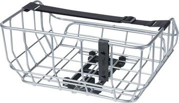 Basil Portland Fietsmand MIK - Achterop - 25 Liter - Chroom, Verzenden, Nieuw