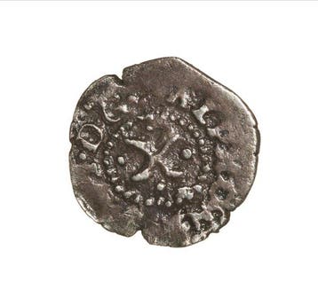Portugal. D. Afonso VI (1656-1667). X Réis (Meio Vintém) -