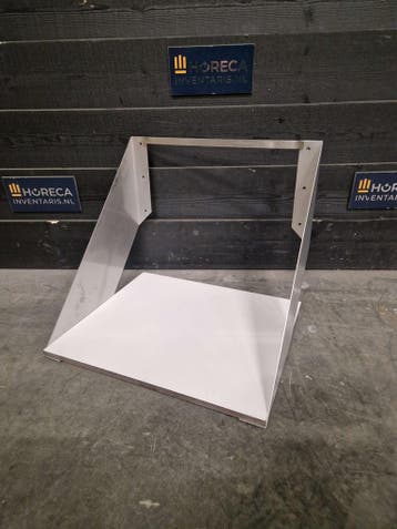 Wandschap | 55 cm | RVS | horeca, Gebruikt, RVS Meubilair