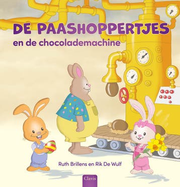 De paashoppertjes en de chocolademachine - Ruth Brillens, Verzenden, Zo goed als nieuw, Ruth Brillens