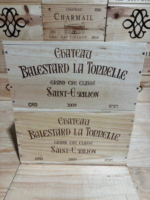 2009 Château Ballestard la Tonnelle - Saint-Émilion Grand, Verzamelen, Wijnen