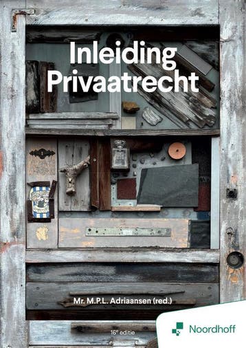 Inleiding Privaatrecht 9789001038465, Zo goed als nieuw