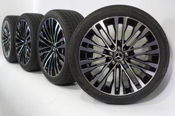 Mercedes S Klasse W223 20 inch velgen Bridgestone Zomerbande, Auto-onderdelen, Banden en Velgen, Gebruikt, Velg(en), Ophalen of Verzenden