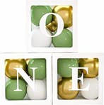 Jute hoedje en slinger voor een 1e verjaardag, Nieuw, Sweet-One, Setje, Verzenden