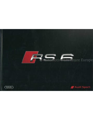 2015 AUDI RS6 AVANT HARDCOVER BROCHURE FRANS, Boeken, Nieuw, Audi, Author