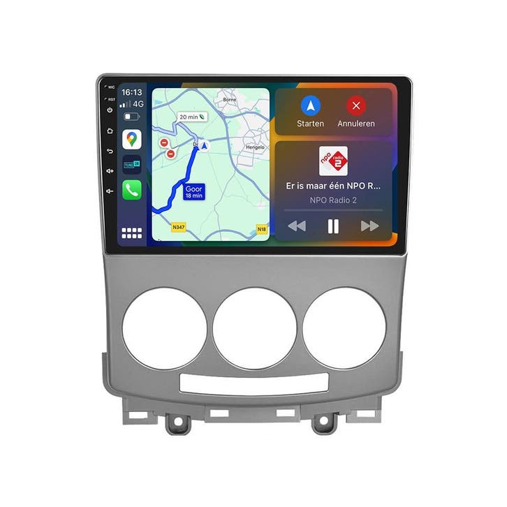 Mazda 5 Navigatie Radio met Apple Carplay en Android Auto, Auto diversen, Autoradio's, Nieuw, Ophalen of Verzenden