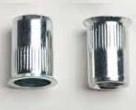 blindklinkmoer verz kop open zn  M8x18.5 klemb. 1.5-4.0...., Nieuw