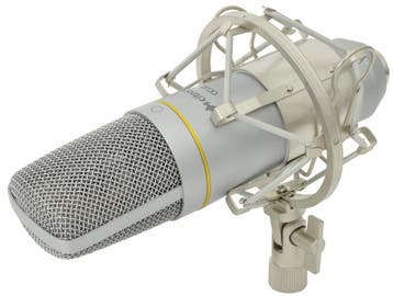 Citronic CCU2 USB Condenstor Microfoon Met Aluminium, Verzenden, Nieuw, Studiomicrofoon