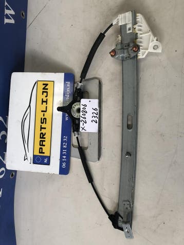 Gebruikte raammechanisme voordeur links zonder motor voor Pe, Ophalen of Verzenden, Nieuw