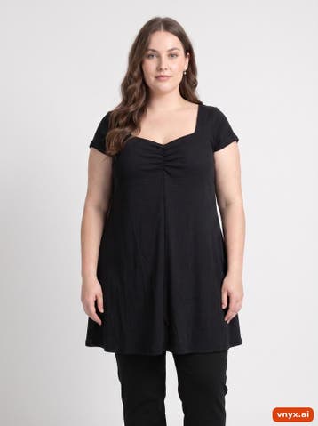 H&M Tunic Dames maat XXXL Zwart Vintage, Ophalen of Verzenden, Nieuw
