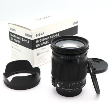 Sigma AF DC 18-300mm f/3.5-6.3 Contemporary Optical, Nieuw