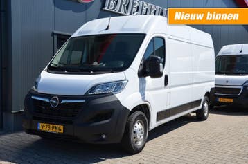 Opel Movano L3H2 | Financial Lease voor 323 p/mnd, Gebruikt, Wit, 360° camera, Lease