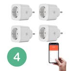 BELIFE® Smart Plug - 4 stuk - Slimme Stekker met ENERGIEM..., Verzenden, Nieuw