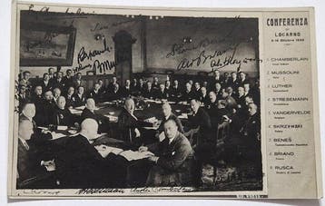 Italië, Zwitserland - Ansichtkaart (1) - 1925-1925, Gelopen